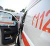 Microbuz cu pasageri, implicat într-un accident la Sibiu. O persoană a ajuns la spital